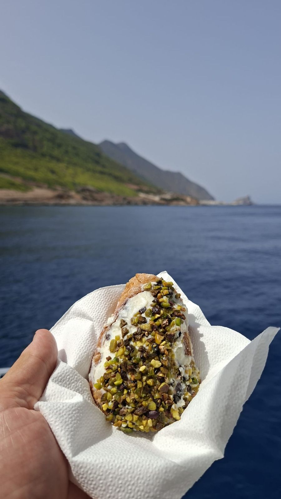 Il cannolo a bordo